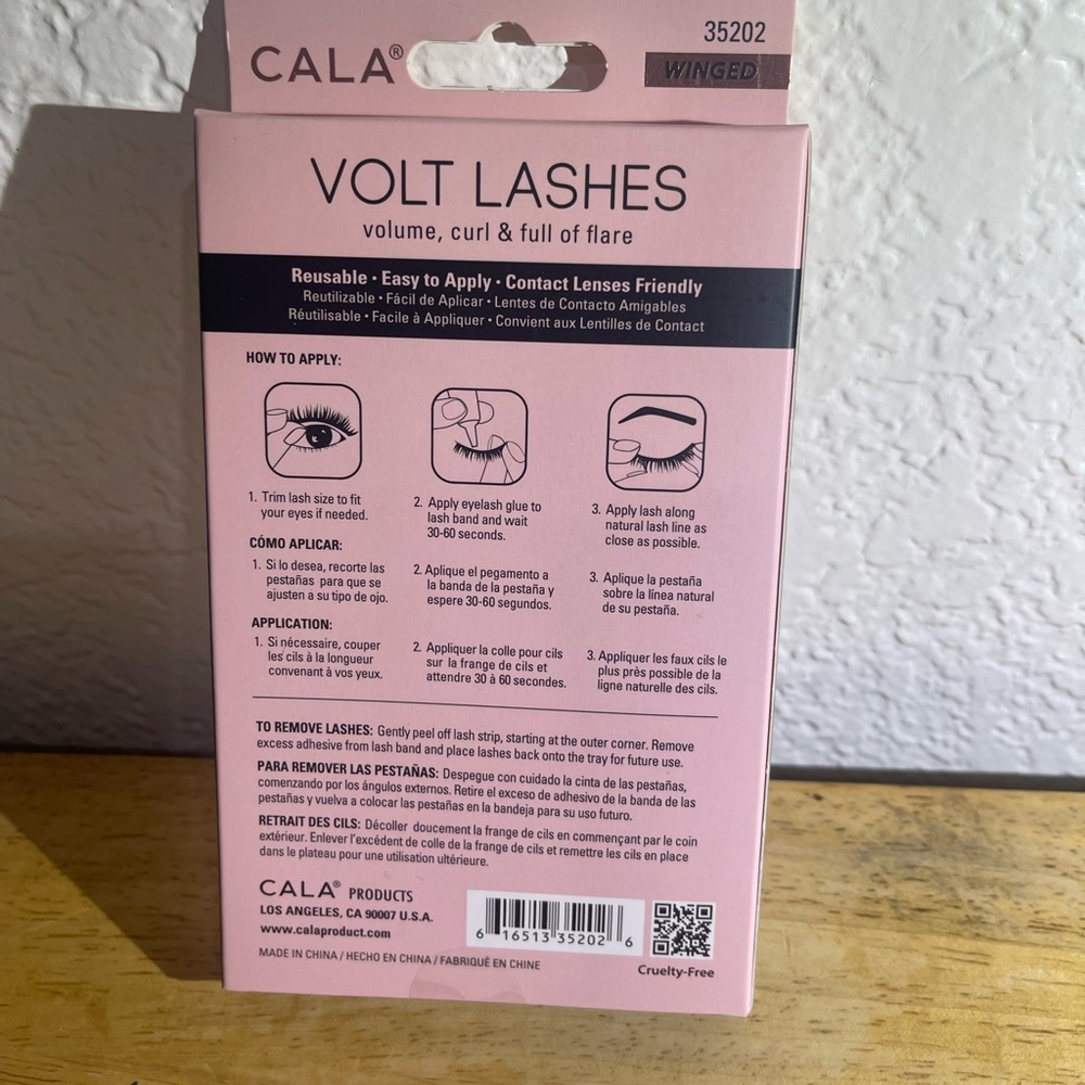 Cala winged eyelashes(3 packs)